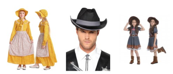 wild west costumes