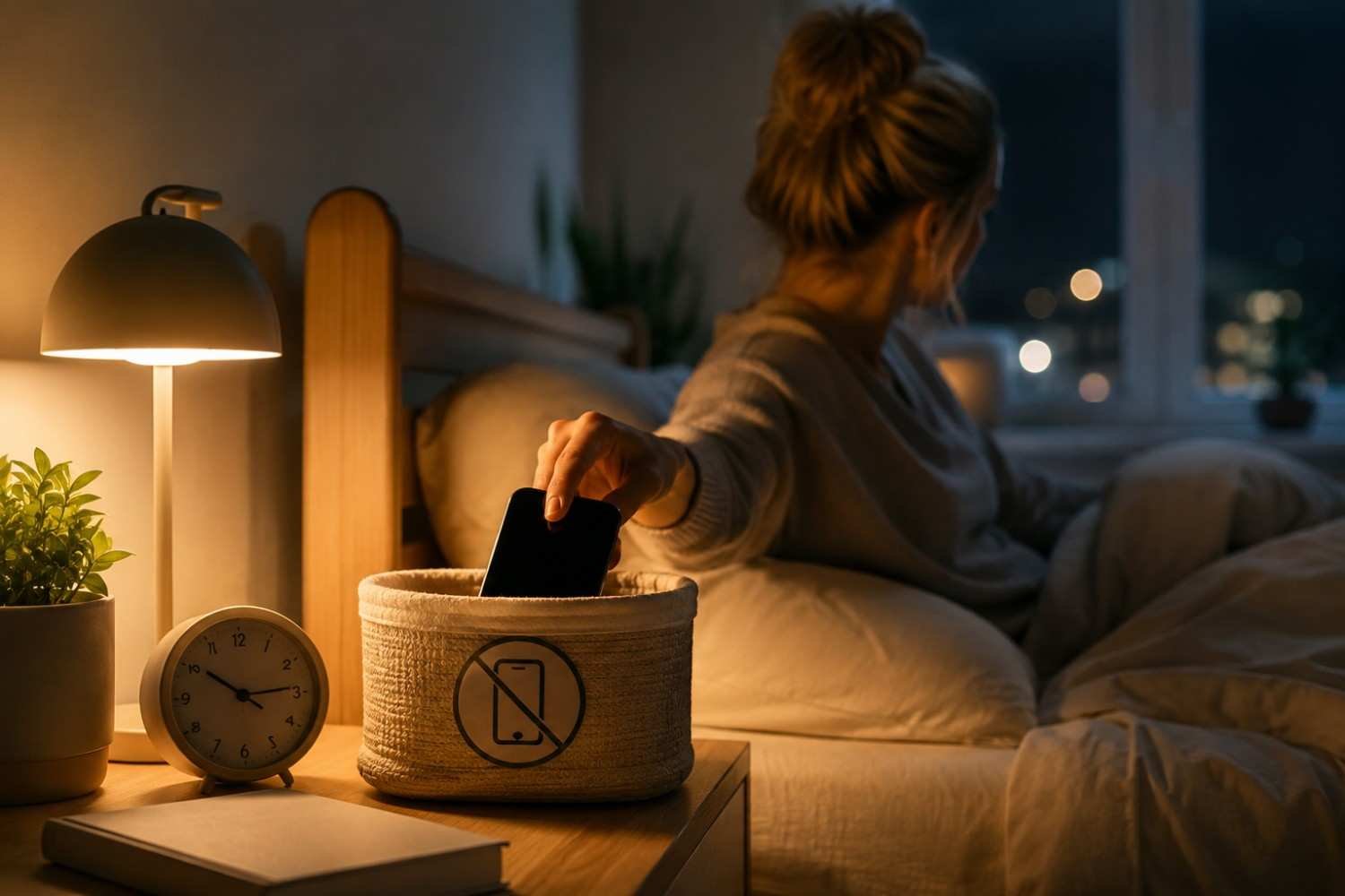 Set a Digital Curfew Before Bed